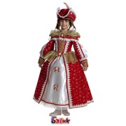 Детский карнавальный костюм Королева Мушкетёров фото