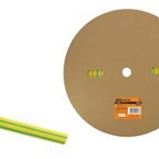 Термоусаживаемая трубка ТУТнг 6/3 желто-зеленая (100 м/ролл) TDM ELECTRIC SQ0518-0003 фото