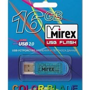Флэшка Usb 16GB Mirex ELF Blue (ecopack) фотография