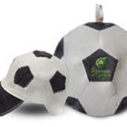 Набор из 2- х предметов (шапка футбольный мяч,коврик футбольный мяч) фото