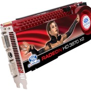 Sapphire Radeon HD 3870 X2 1Gb GDDR3 + full cover waterblock фото