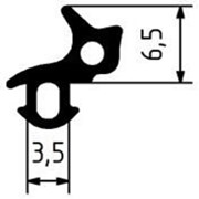 Уплотнитель стеклопакета в ПВХ системе KBE фото