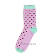 Носки женские PolkaDot — Pink — mr. Socks фотография