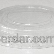 Крышка плоская пластиковая для салатницы бумажной 550 мл