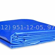 автополог 2,7х6,8 м из ПВХ синий 550 гкв.м с отверстиями под трубу по стороне 4,5м (1) фото