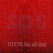 Гирлянда “Светодиодный Дождь“ 2х1,5м, постоянное свечение, прозрачный провод, 220В, диоды КРАСНЫЕ, NEON-NIGHT фото