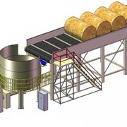 Грануляторы биомассы. Оборудование для грануляции с/х отходов(лузга,опилки, солома) фото