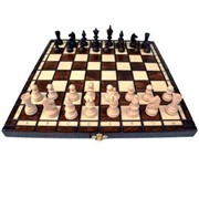 Шахматы деревянные "Олимпик" темные