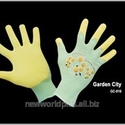 Перчатки садовые Garden Gloves Duraglove желтые, размер XL NW-GG