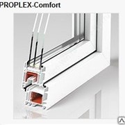 Окно ПВХ “Proplex комфорт“ 5 камер фото