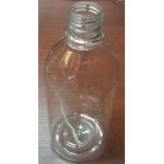 Бутылка 350мл Pet для чернил в комплекте с зеленой крышкой без логотипа фотография