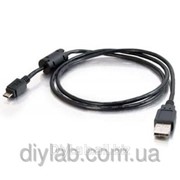 Кабель USB to Micro USB 5P 1.8м з феритом фото