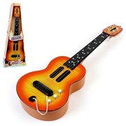 Музыкальная игрушка-гитара «Cтиль», звуковые эффекты, цвета МИКС фото