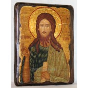 Икона под старину Иоанн Предтече (размер 13*17) фото