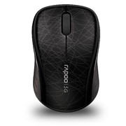 Коммутатор Rapoo Wireless Mouse 3100p Black, Mid Level, 5,8Ггц Win, Mac, 1000 DPI фотография