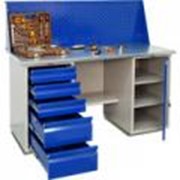 Верстаки ПРАКТИК - 160 c тумбой и ящиками фото