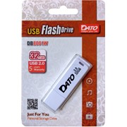 Флешка Dato 32Gb DB8001 (DB8001W-32G) USB2.0 белый фотография