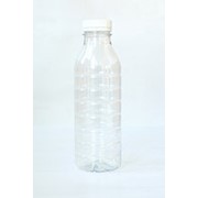 ПЭТ бутылка прозрачная с крышкой 0,5л BPF горло 38мм 100/100 фото