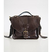 Кожаная сумка “Электра“ (коричневая) фотография