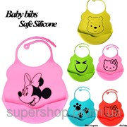 Детский силиконовый слюнявчик Кроха 355-19010656 фото