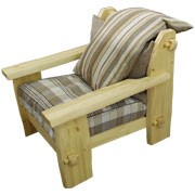Кресло из сосны Скандинавия фото