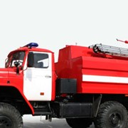 Автоцистерна пожарная АЦ-9,0-60 на шасси Урал-55571 фото