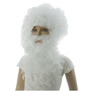 Аксессуар для праздника Сималенд Парик и борода Дед Мороза Люкс