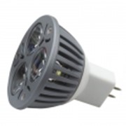 Светодиодная лампа DeLux MR16E-3 1 Вт состоит из 3 светодиодов
