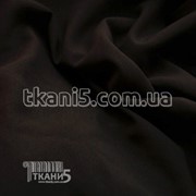 Ткань Креп шифон ( темно- коричневый ) 4807