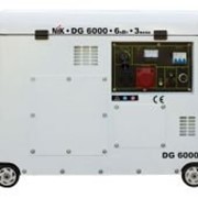 Дизельный генератор 6 кВА NIK DG6000 фото