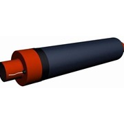 ПИ – концевой элемент из стальной трубы в полиэтиленовой трубе-оболочке с торцевым выводом кабеля (тип ТВК) и укороченной заглушкой фотография