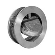 Клапан обратный межфланцевый Orbinox с поворотным диском, серии RM
