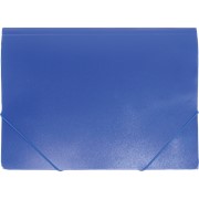 Папка на резинках "Proff. Standard" A4, непрозрачная синяя 0.45 мм