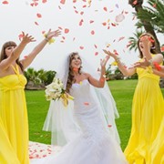 Платья для подружек невесты фото