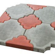 Тротуарная плитка «Цветок» 29,5×29,5×4,5 см