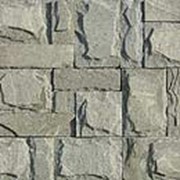 Камень природный светло-серый - плитка 'Руст' фотография