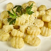 Ньокки (клецки картофельные) с сыром фото