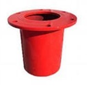 Подставка фланцевая непроходная D 100 фото