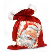 Новогодняя упаковка ’Мешочек Дед Мороз’