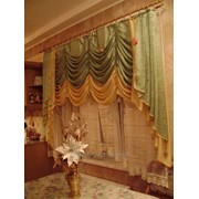 Индивидуальный пошив штор, гардин, ламбрекенов на кухонное окно, столовую, гостинную