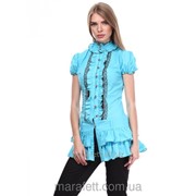 Женская блузка-туника Карина, Модель № 126 бирюза