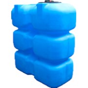 Пластиковый бак для воды 1500 л (КОД Т1500ФК2З) фото