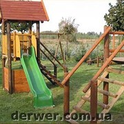 Детские площадки из дерева. фото