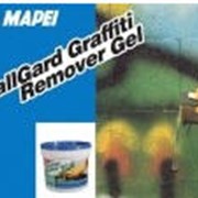 Очистители граффити ВоллГард Граффити Ремовер Гель - это моющее средство в виде геля для чистки повреждённых надписями поверхностей. По виду - жёлтый жидкий гель. фотография