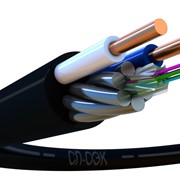 Опто-электрический кабель СЛ-ОЭК-НУ-(03-4Е2-3, 5)+2х1, 0). фото