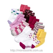 Носочки для девочки 10 пар 0-6 месяцев фото