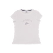 Женская футболка Lacoste из чистого хлопка