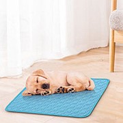 Летний портативный летний ледяной шелковый коврик для домашних животных, охлаждающий коврик Собака, коврик для фотография