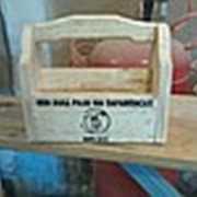 Ящик деревянный, сувенирная продукция фото