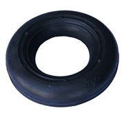 Эспандер кольцо нагрузка 35кг, d-80мм, ребристо-гладкий. Черный фотография